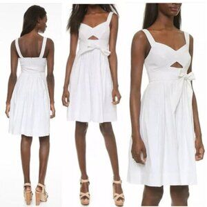 Club Monaco White Lindell Dress